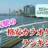 薬院駅の格安カラオケ店ランキング