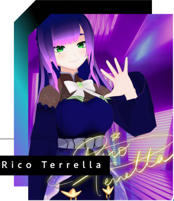 ミュージックプラネットの顔出しNGアーティストオーディションの合格者、Rico TerrellaさんはVTuberとして活躍中！