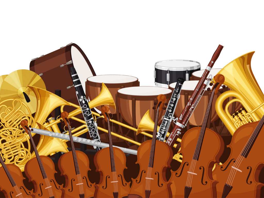 オーケストラで使われる楽器は何？】楽器の特徴とステージ上の配置  